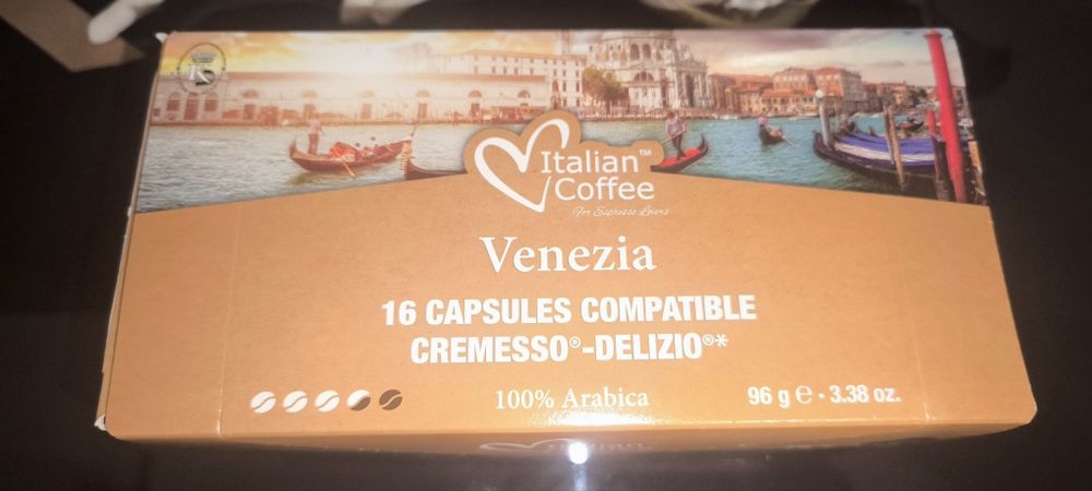 187 Cápsulas de café Tipo Cremesso Delizio