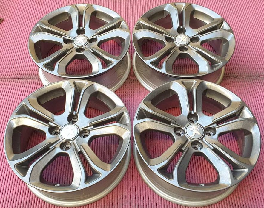 4135-Jantes 16 4x108 Originais Peugeot 208, tbm para Citroën