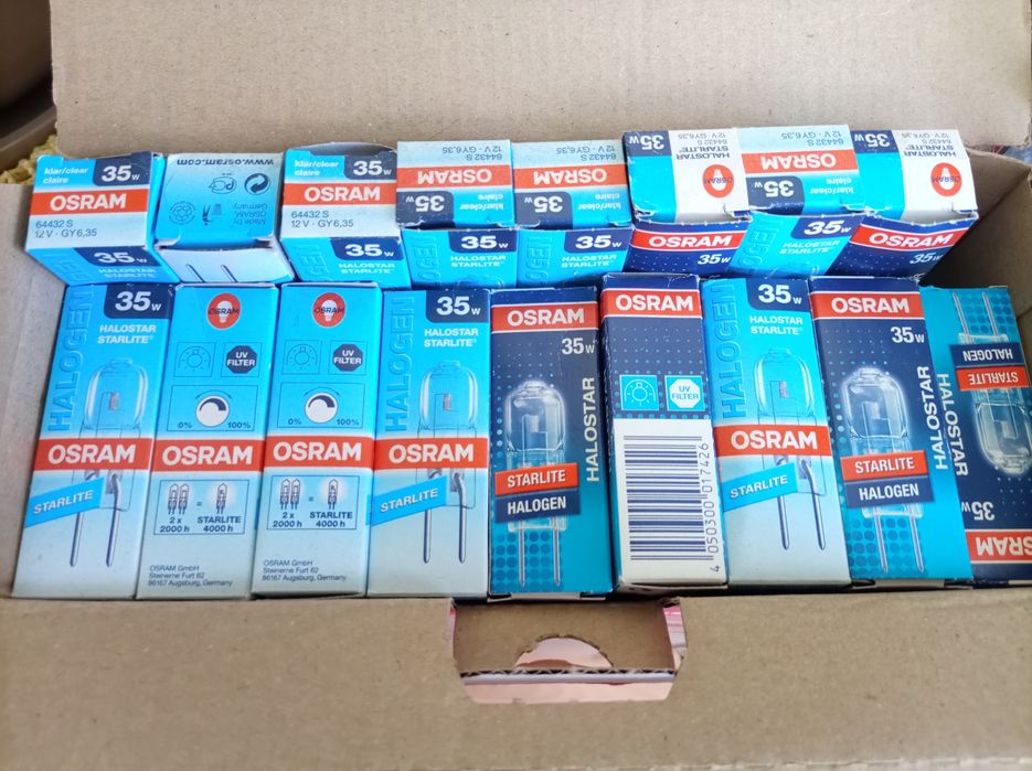 Halostar Starlite o mocy 35W 12V (GY6.35) - 35 sztuk