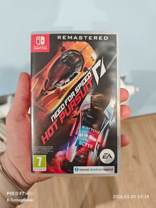 Gry Nintendo switch Need for speed, FIFA 22 i plants vs zombies