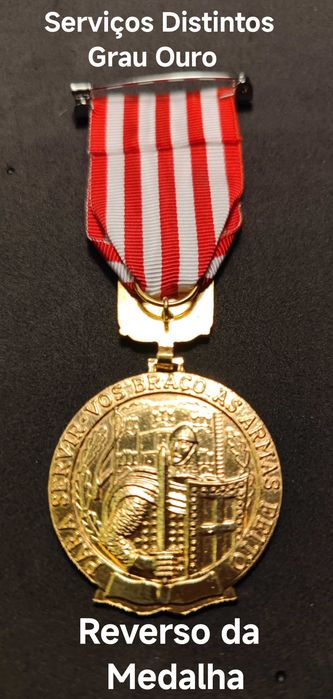 MEDALHA de SERVIÇOS DISTINTOS das FA´s