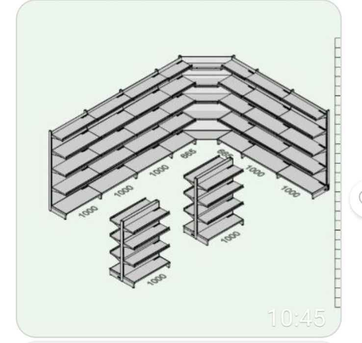 Продаються Стелажі металеві сірі