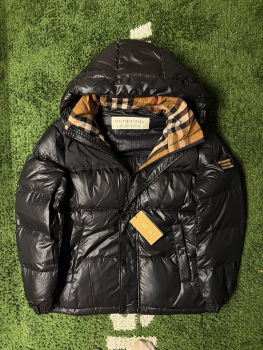 пуховик burberry | куртка барбері