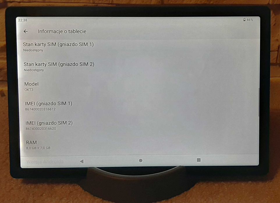Tablet Oukitel OKT3 LTE