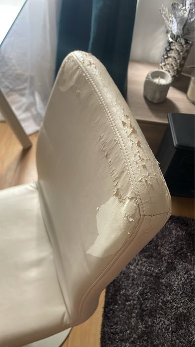 Cadeiras para estofar de pele