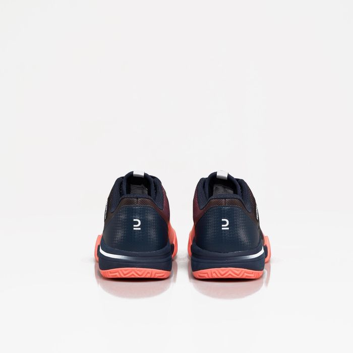 CALÇADO DE PADEL MULHER - Kuikma PS 590 Coral azul