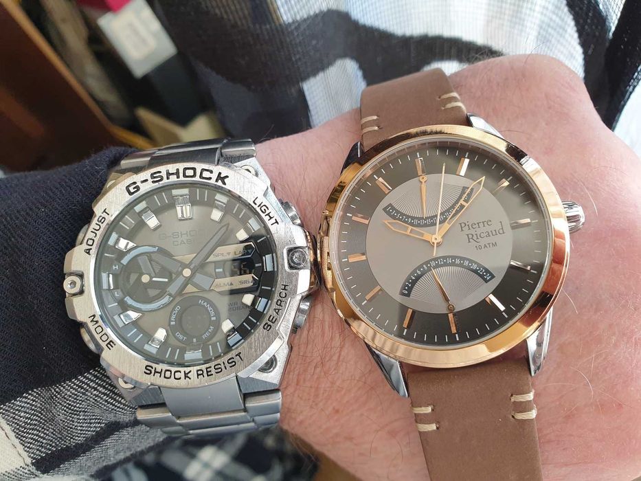 G-Shock Calvin Klein Pierre Ricaud Zestaw 4 szt Luminox Seiko Citizen