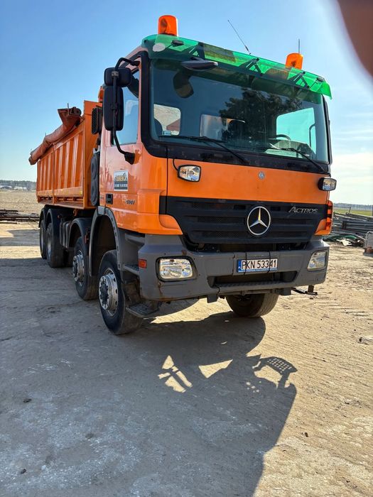 Mercedes-Benz ACTROS 8X8  4141  Mercedes Actros 8x8 WYWROTKA