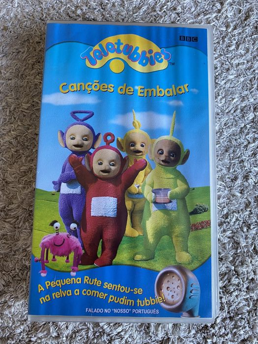 Cassetes VHS Batatoon e Teletubbies