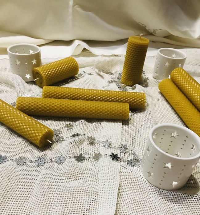 Свічки з вощини