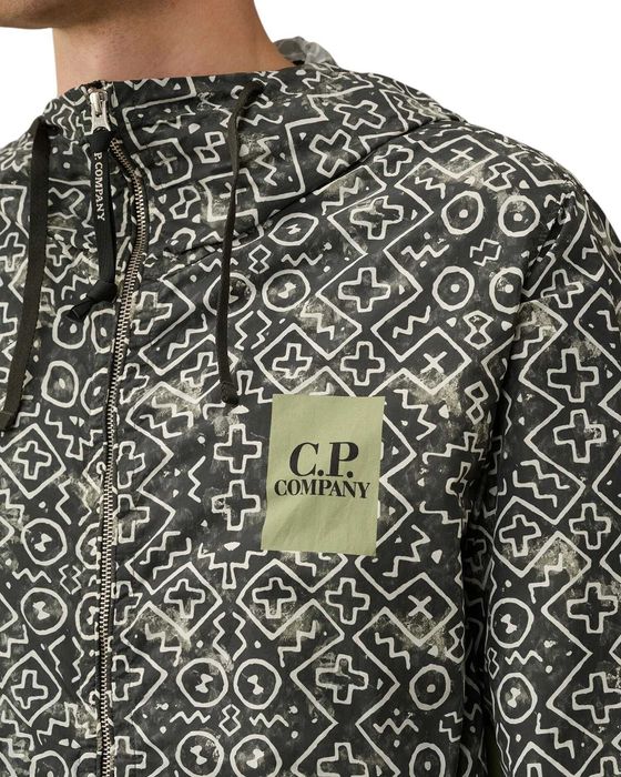 Куртка C.P. Company Flatt Nylon Inca Goggle Jacket Black
