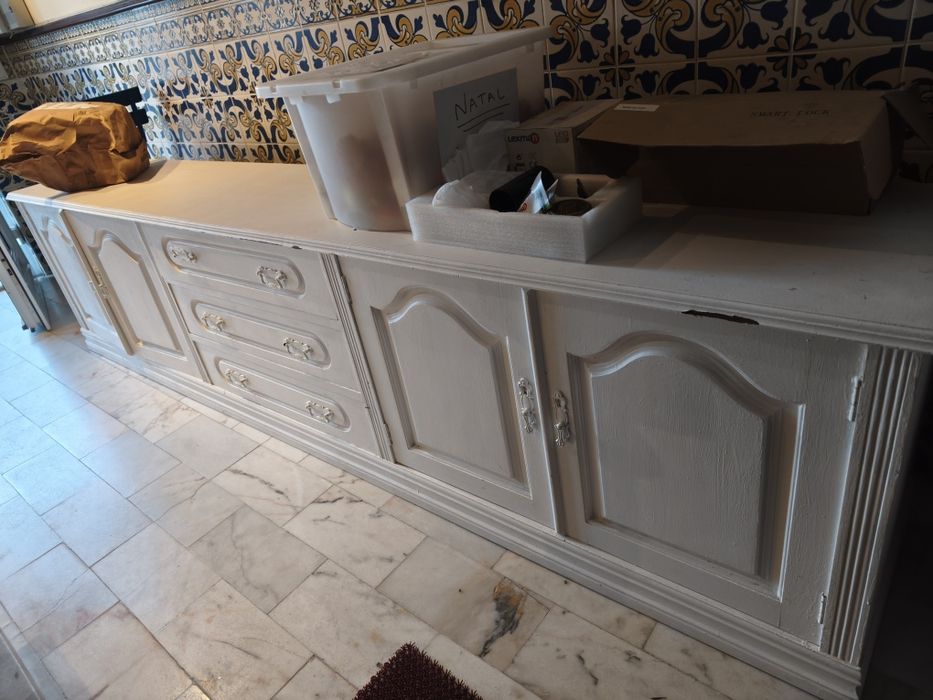 Móvel Vintage branco