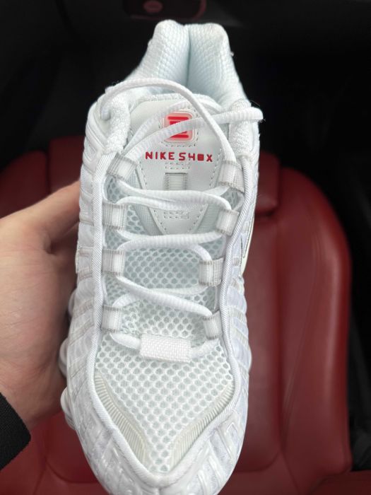 (ОПЛАТА ПІСЛЯ ОГЛЯДУ)Nike Shox TL White Найк Шокс ТЛ Білі