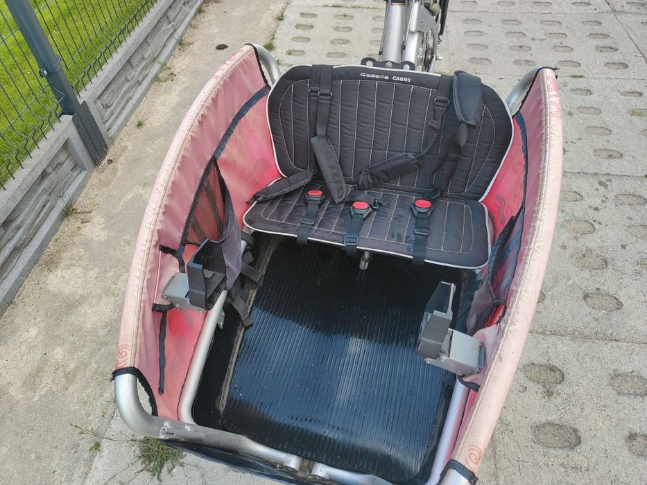 Rower riksza gazelle cabby cargo bike