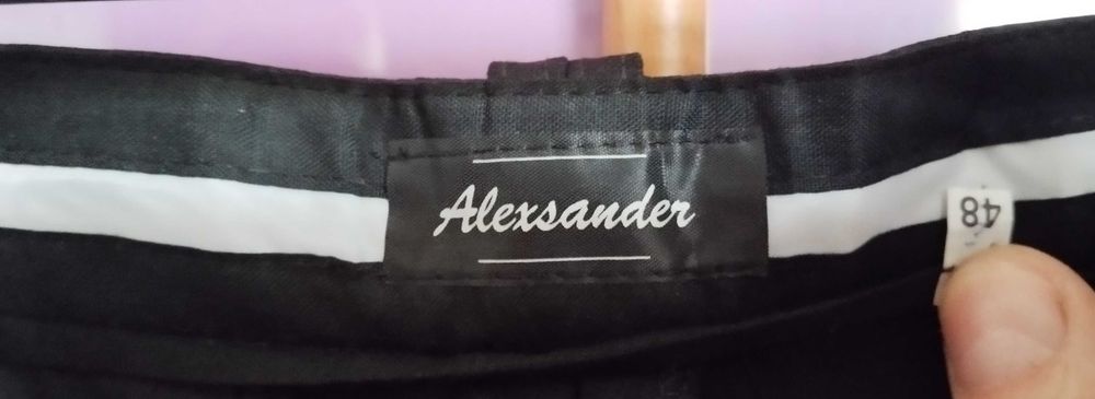 Spodnie męskie garniturowe Alexsander