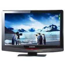 TV LCD da CROWN (cerca de 40cm) com TDT a parte (em desconto)