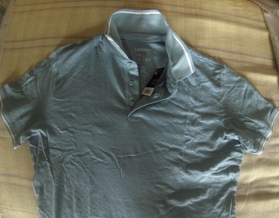 Льняне поло LIVERGY XL 56/58