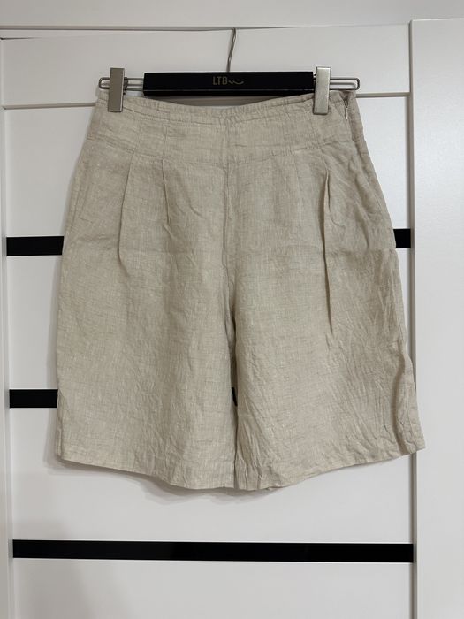 Жіночі лляні шорти Massimo Dutti