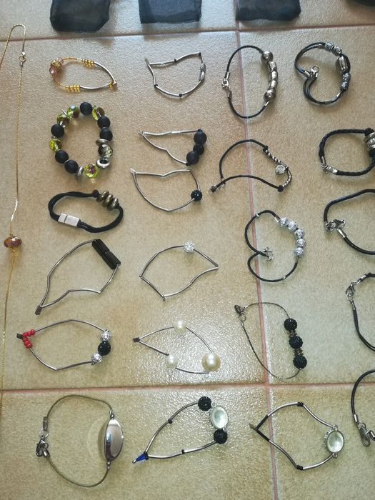 Conjunto TODAS Pulseiras e Colares - Vários