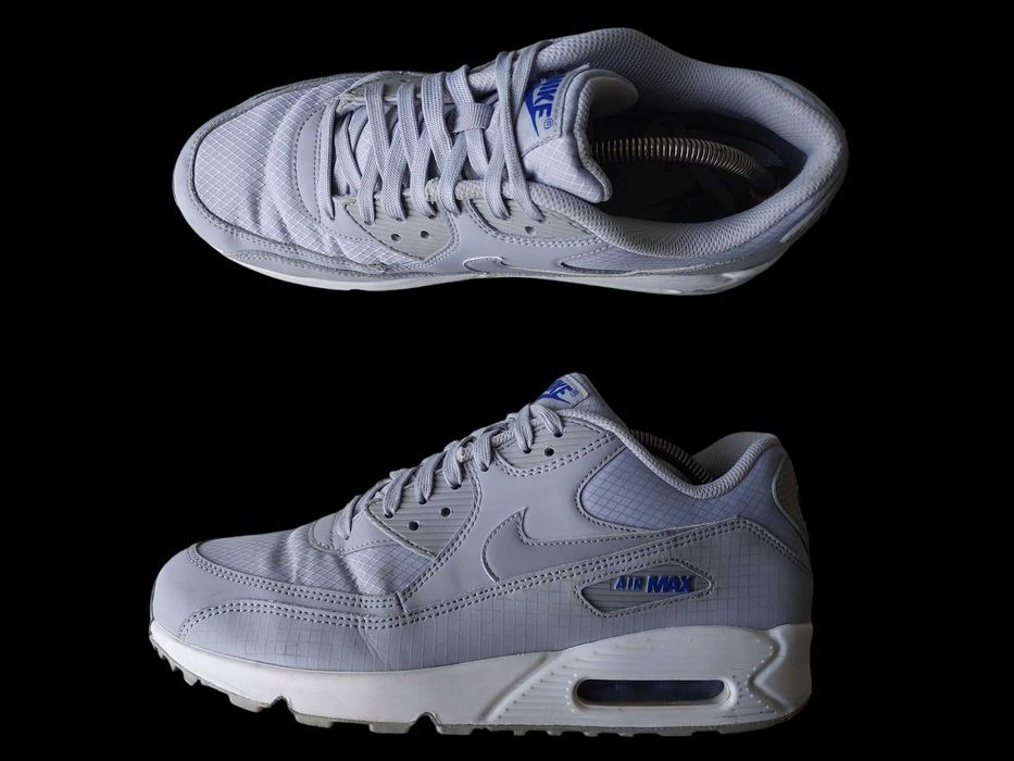 Рефлективні кросівки Nike Air Max 90 Grid Pack - Wolf Grey