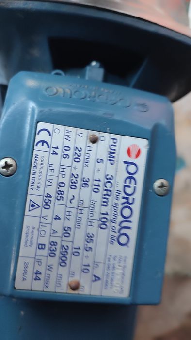 Насосная станция с многоступенчатый Pedrollo 3CRm 100 (230V)