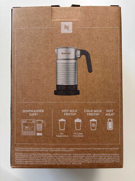 Nespresso Aeroccino 4 Novo - garantia