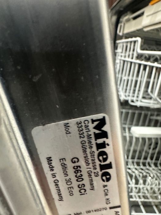 Zmywarka Do Zabudowy Miele G 5630 SCi 60cm GW