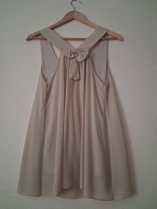 Blusa creme senhora