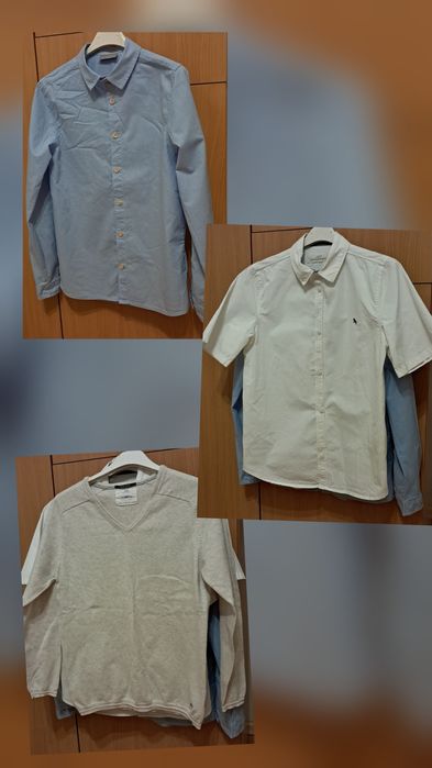 Dwie koszule + swetr