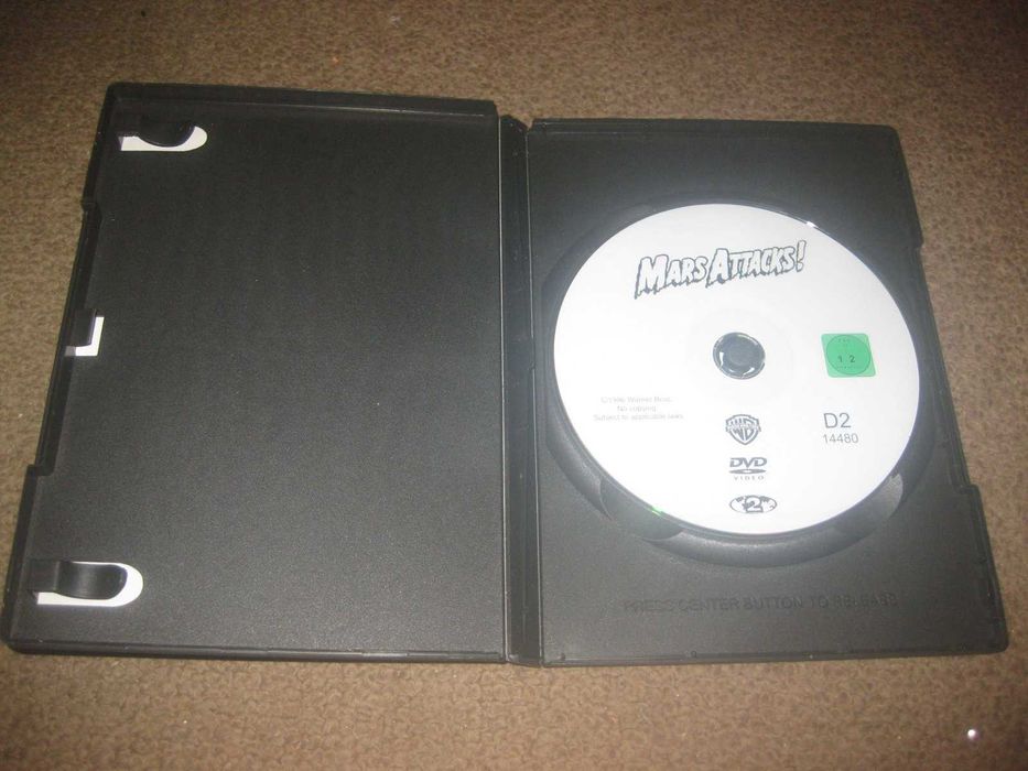 DVD "Marte Ataca!" com Jack Nicholson64550630809345122