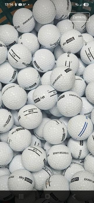 50szt pilki golfowe range używane