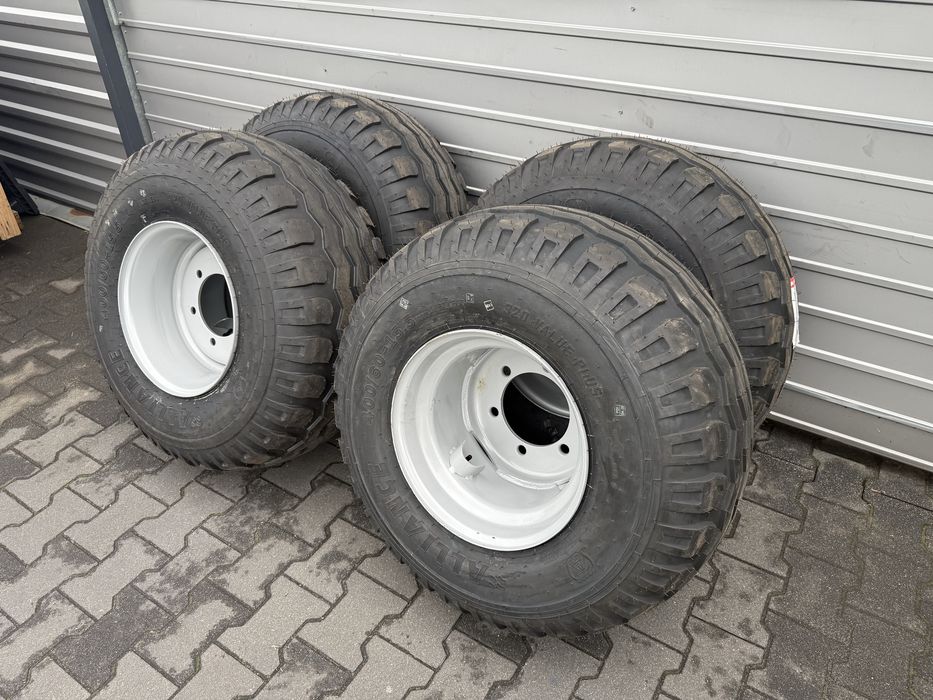 Komplet kół 400/60-15.5 Alliance 16PR ET -47.5 przyczepa D-47 zamiennik 11x15.3