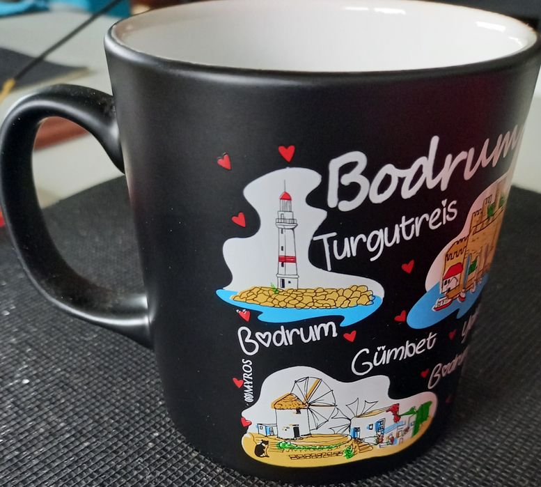 Turcja miasto Bodrum nowy oryginalny kubek idealny na prezent.