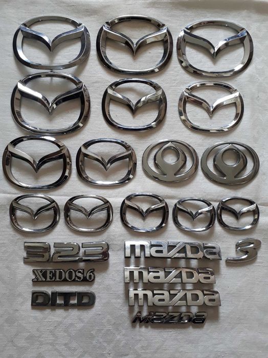 Эмблема значок надпись шильдик логотип MAZDA Оригинал: 250 грн