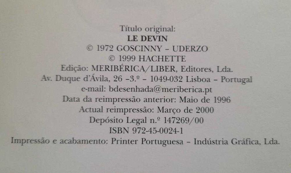 Astérix e o Adivinho (Ed. 2000)