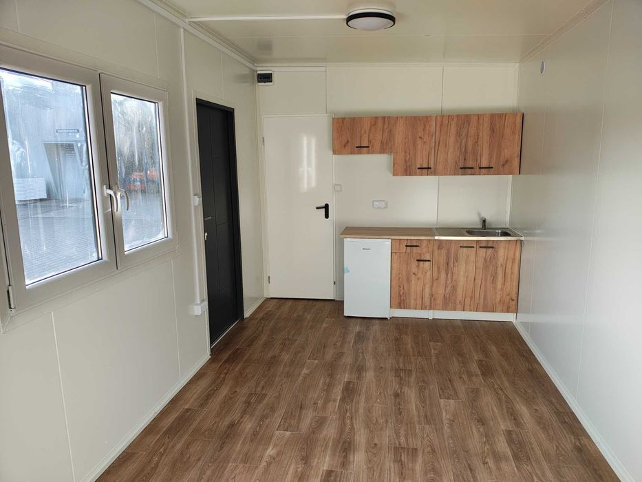 Domek letniskowy mieszkalny całoroczny mobilny 7x3mm, 21m2 wyposażony pod klucz