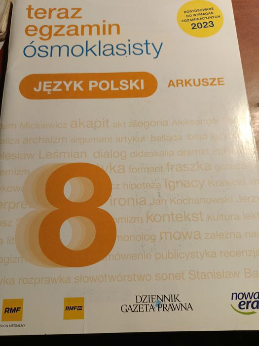 Testy ósmoklasisty język polski