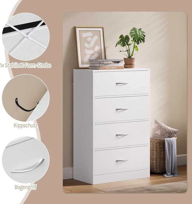 Nowa biała komoda / szafa /szuflada /kredens / organizer/szafka !K271!