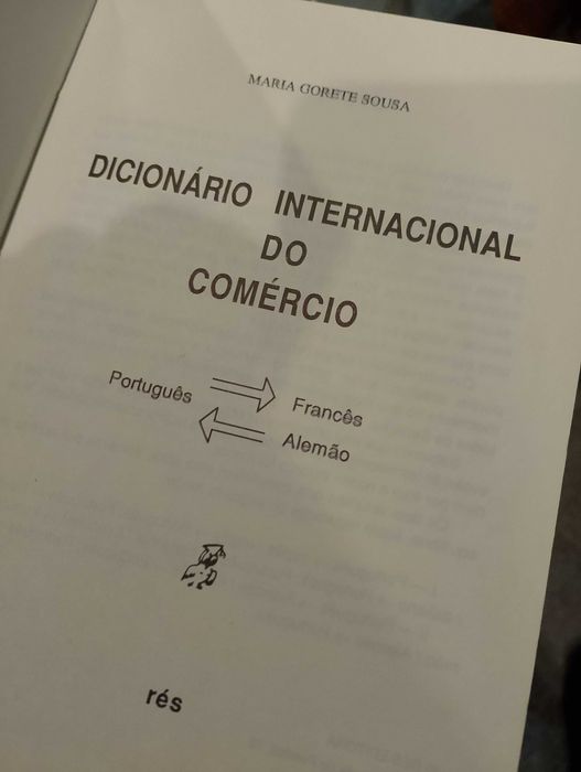 Dicionário Internacional do Comércio - Maria Gorete Sousa