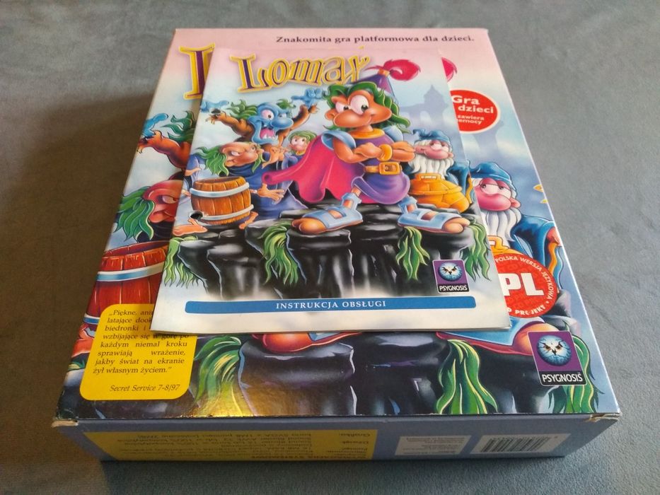 Lomax gra komputerowa dla dzieci big box