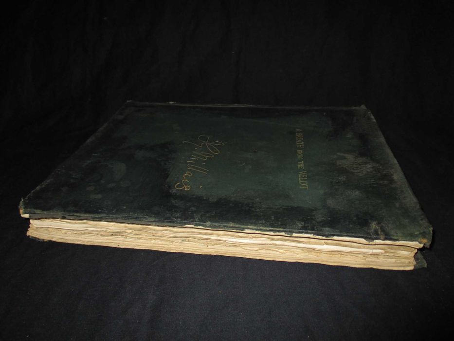 Livro A Breath from the Veldt J G Millais 1899 caça grossa África