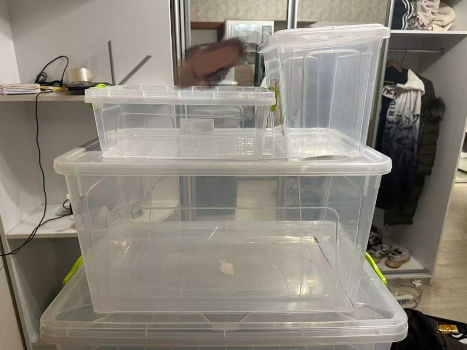 Контейнер пластиковый с крышкой