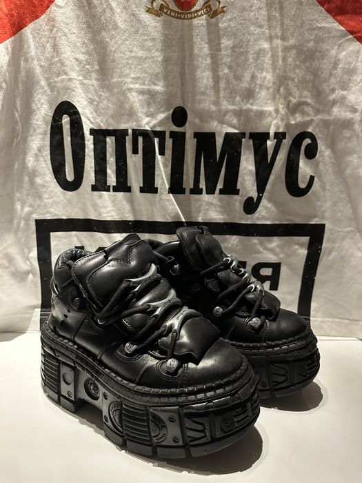 New rock tank низькі чорні