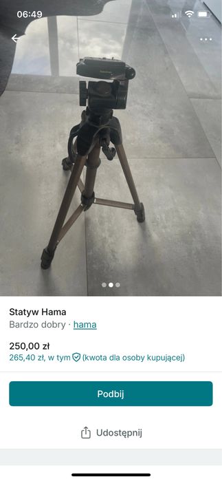 Statyw Hama - polecam