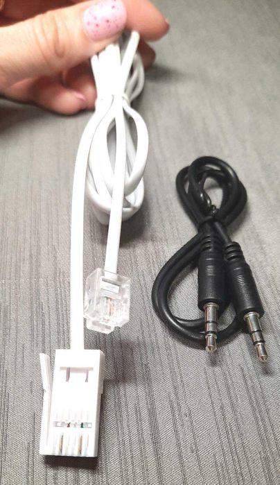 З'єднувач RJ45 UTP Cat5e/Cat6, BT-431A - RJ11, jack 3.5 - jack 3.5