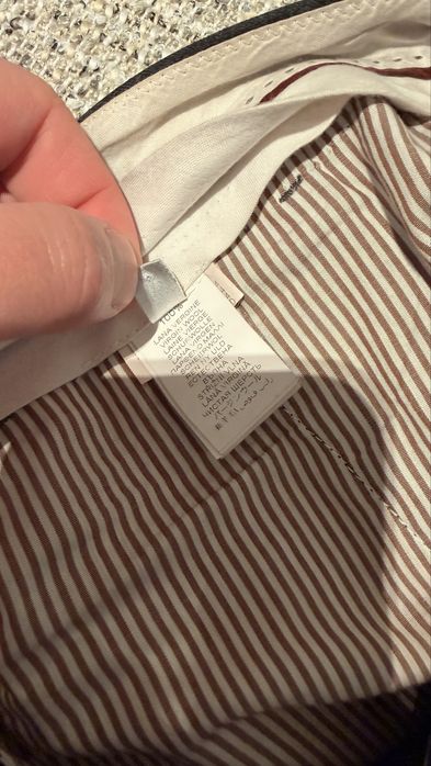 Брюки шерстянные Brunello Cucinelli оригинал