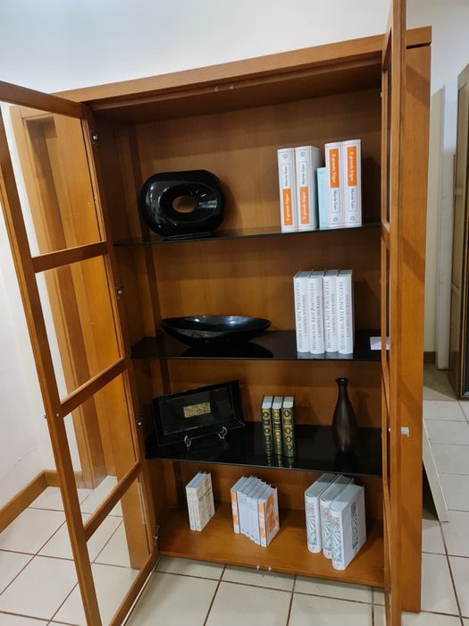 Conjunto de moveis de sala em cerejeira