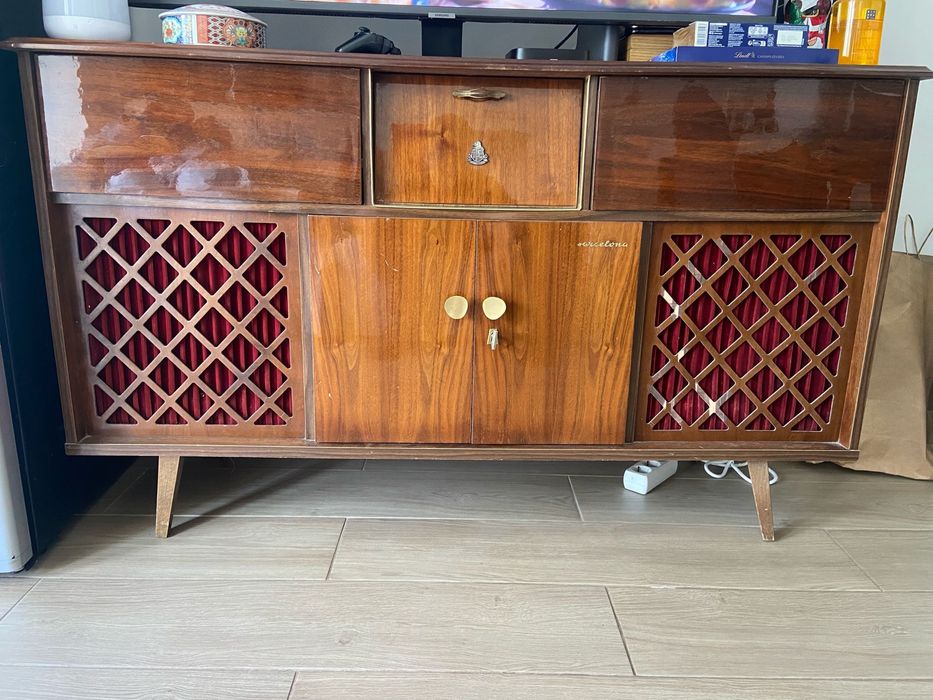 Vintage Radio Cabinet