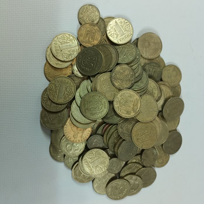 Монети різні України.