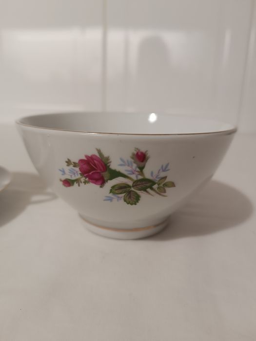Chávena de Chá e Taça. Porcelana Chinesa